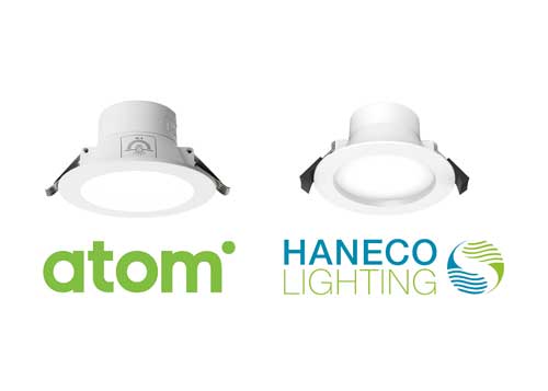 Atom and haneco lighting