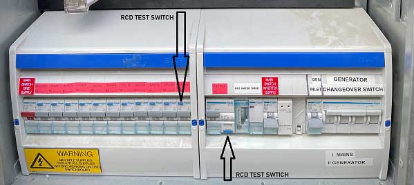 RCD test switch image